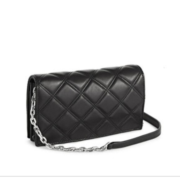 BNWT MARC JACOBS DOUBLE J QUILTED LAMBSKIN LEATHER WALLET CLUTCH… - Picture 2 of 12
